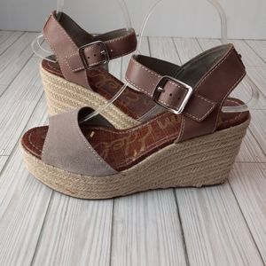 Sam Edelman Dimitree Suede Wedge Sandals